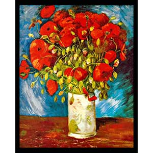 Poppies in a Vase