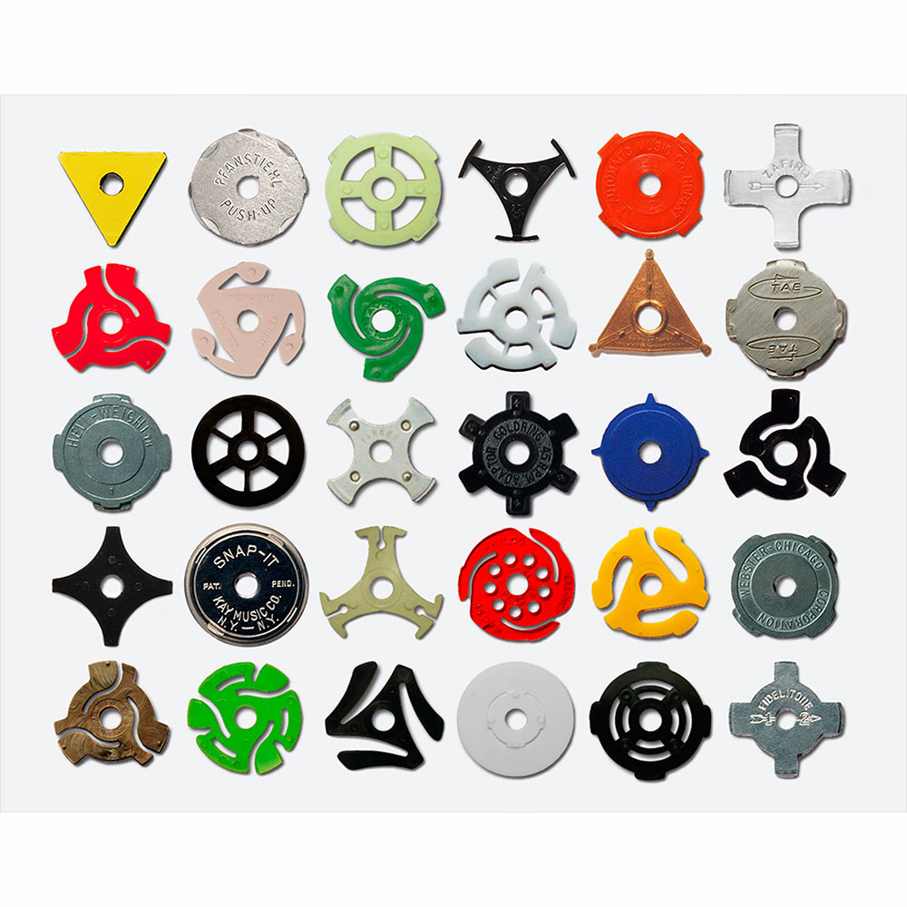 Photo Print - 45 Record Adapters (YouTube)