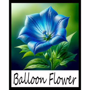 Flower Series: Balloon Flower