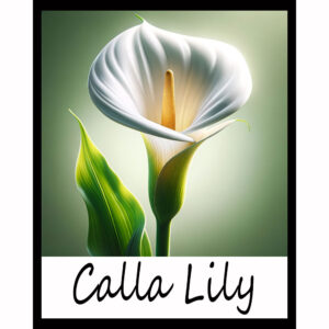 Flower Series: Calla Lily