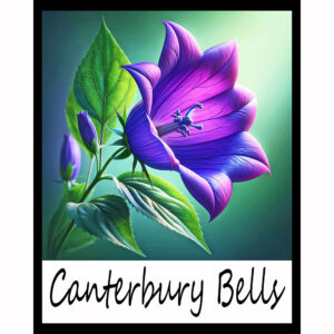 Flower Series: Canterbury Bells