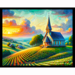 Church at Sunset