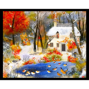 Cottage and Ducks