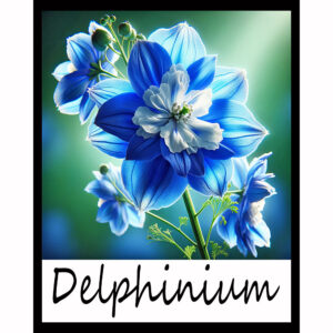 Flower Series: Delphinium