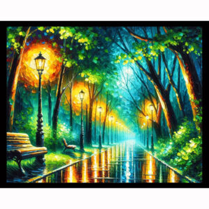 Deserted Rainy Path