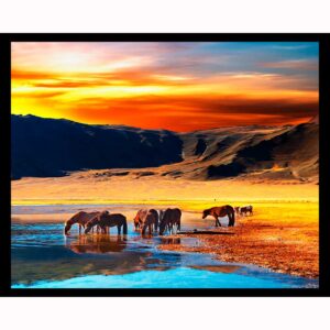Drinking Horses