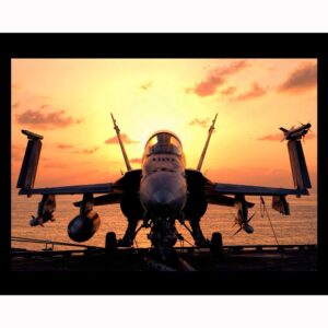 F-A-18 With Weapons Ready