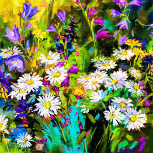 Flowers in Oil Sunscreen