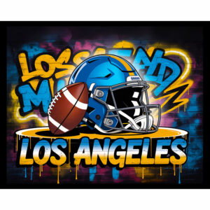 Football Graffiti - Los Angeles 2