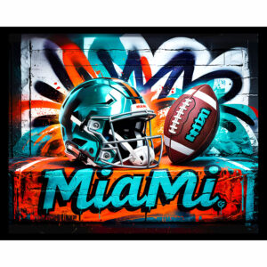 Football Graffiti - Miami