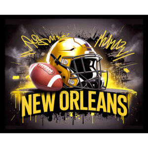 Football Graffiti - New Orleans