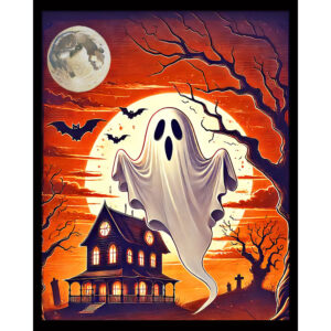 Ghost and Moon