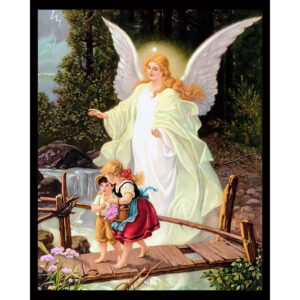 Guardian Angel Over Bridge