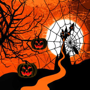 Halloween Web Sunscreen