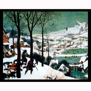 Hunters in the Snow