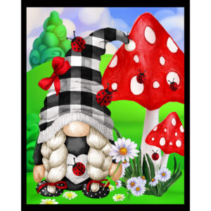 Ladybug Gnome
