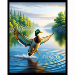 Mallard Departure