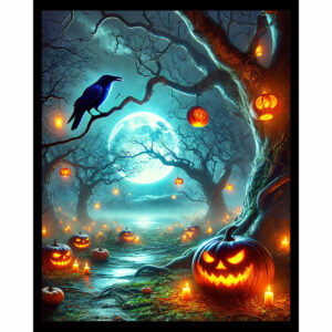 Moonlit Crow