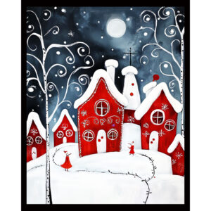 Moonlit Village