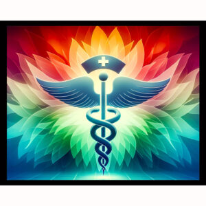 Nurse's Dedication in Color