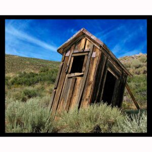 Outhouse in Bodie