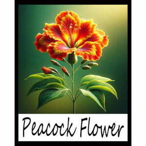 Flower Series: Peacock Flower