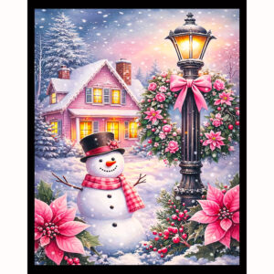 Pink Christmas Glow