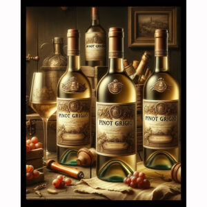 Pinot Grigio Bottles