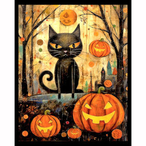 Pumpkin Cat