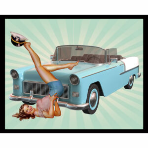 Retro Car Ad