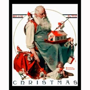 Santa with Elves