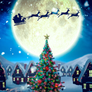 Santa's Moon Sunscreen