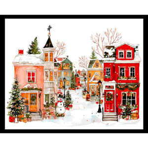 Snowy Main Street