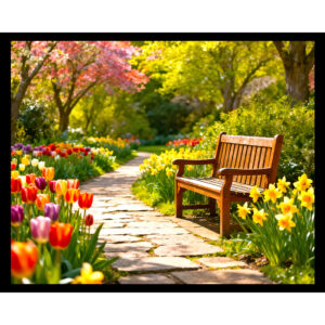 Spring Garden Path