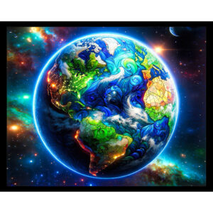 Stained Glass Earth
