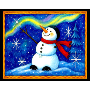 Starlit Snowman