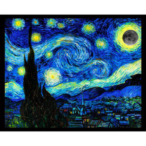 Starry Night Eclipse
