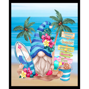 Summer Beach Gnome