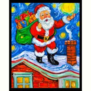 Van Gogh Santa