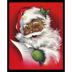 Vintage Winking Santa (Cultural)