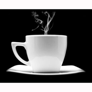 White Coffee Cup