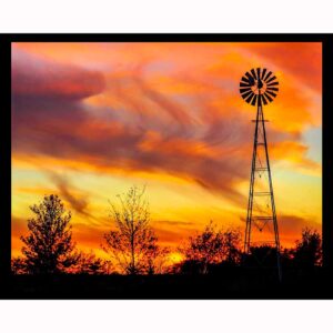 Windmill Silhouette