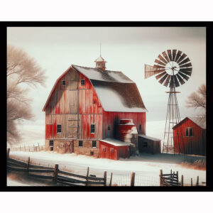 Winter Barn