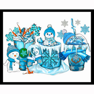 Winter Coffee Cups
