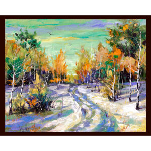 Winter Road to Wood